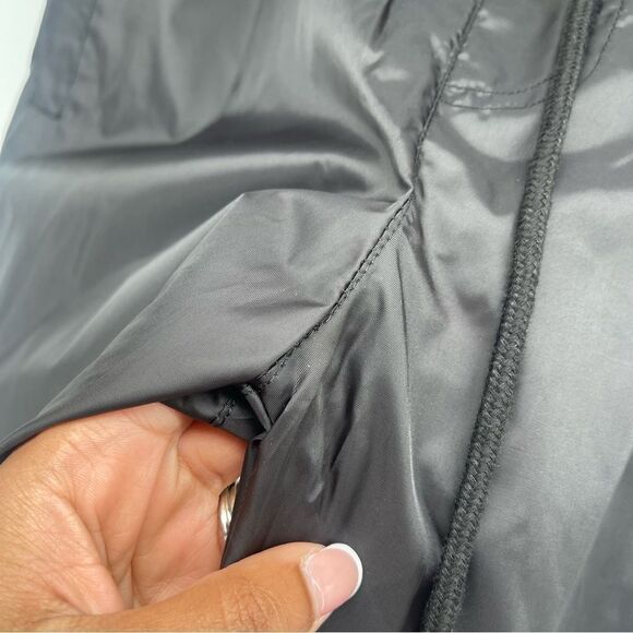 Studio Concept 23 Unisex Black Reflective Tape Y2K Drawstring Track Pants XL - Picture 5 of 16